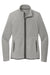 Port Authority L110 Womens Connection Pill Resistant Fleece Full Zip Jacket Gusty Grey Flat Front