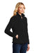 Port Authority L131 Womens Cozy Sherpa Fleece Full Zip Jacket Black Model 3q