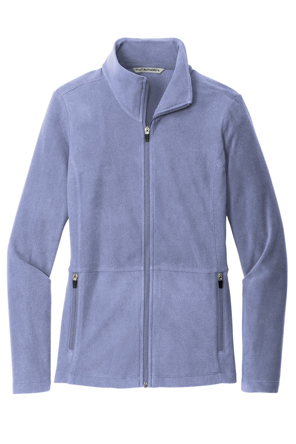 Port Authority L151 Womens Accord Pill Resistant Microfleece Full Zip Jacket Ceil Blue Flat Front