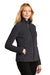 Port Authority L211 Womens Ultra Warm Brushed Fleece Full Zip Jacket Graphite Grey/Deep Black Model 3q