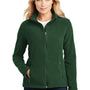 Port Authority Womens Full Zip Fleece Jacket - Forest Green