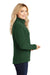 Port Authority L217 Womens Full Zip Fleece Jacket Forest Green Model Side