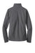 Port Authority L217 Womens Full Zip Fleece Jacket Iron Grey Flat Back