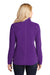 Port Authority L223 Womens Pill Resistant Microfleece Full Zip Jacket Amethyst Purple Model Back