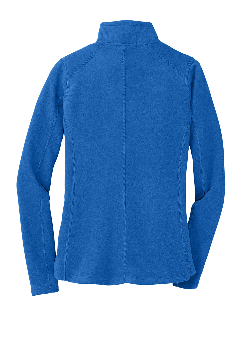 Port Authority L223 Womens Pill Resistant Microfleece Full Zip Jacket Light Royal Blue Flat Back