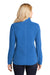 Port Authority L223 Womens Pill Resistant Microfleece Full Zip Jacket Light Royal Blue Model Back