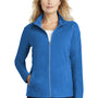 Port Authority Womens Pill Resistant Microfleece Full Zip Jacket - Light Royal Blue