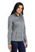 Port Authority L231 Womens Full Zip Fleece Jacket Grey Model 3q