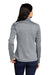 Port Authority L231 Womens Full Zip Fleece Jacket Grey Model Back