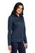 Port Authority L231 Womens Full Zip Fleece Jacket Navy Blue Model 3q