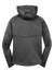 Sport-Tek L248 Womens Tech Moisture Wicking Fleece Full Zip Hooded Sweatshirt Hoodie Heather Graphite Grey Flat Back