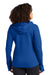 Sport-Tek L248 Womens Tech Moisture Wicking Fleece Full Zip Hooded Sweatshirt Hoodie True Royal Blue Model Back