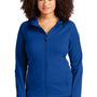 Sport-Tek Womens Tech Moisture Wicking Fleece Full Zip Hooded Sweatshirt Hoodie - True Royal Blue