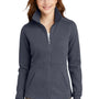 Port Authority Womens Full Zip Fleece Jacket - Slate Grey