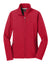 Port Authority L317 Womens Core Wind & Water Resistant Full Zip Jacket Rich Red Flat Front