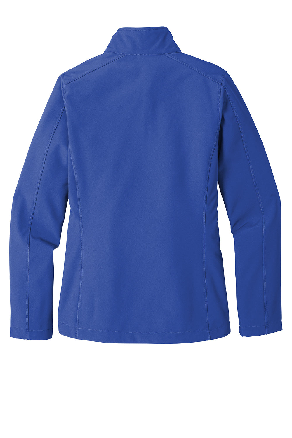 Port Authority L317 Womens Core Wind & Water Resistant Full Zip Jacket True Royal Blue Flat Back