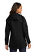 Port Authority L331 Womens All Conditions Waterproof Full Zip Hooded Jacket Black Model Back