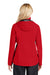 Port Authority L333 Womens Torrent Waterproof Full Zip Hooded Jacket Deep Red Model Back