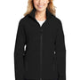 Port Authority Womens Torrent Waterproof Full Zip Hooded Jacket - Black