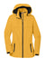 Port Authority L333 Womens Torrent Waterproof Full Zip Hooded Jacket Slicker Yellow Flat Front