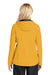 Port Authority L333 Womens Torrent Waterproof Full Zip Hooded Jacket Slicker Yellow Model Back