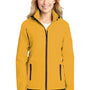 Port Authority Womens Torrent Waterproof Full Zip Hooded Jacket - Slicker Yellow