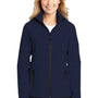 Port Authority Womens Torrent Waterproof Full Zip Hooded Jacket - True Navy Blue