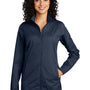 Port Authority Womens Zephyr Wind & Water Resistant Full Zip Jacket - Dress Navy Blue