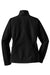 Port Authority L354 Womens Challenger Wind & Water Resistant Full Zip Jacket Black Flat Back