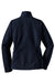 Port Authority L354 Womens Challenger Wind & Water Resistant Full Zip Jacket True Navy Blue Flat Back