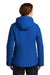 Port Authority L405 Womens Tech Windproof & Waterproof Full Zip Hooded Jacket Cobalt Blue Model Back