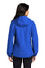 Port Authority L407 Womens Essential Waterproof Full Zip Hooded Rain Jacket True Royal Blue Model Back