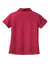 Sport-Tek L469 Womens Dri-Mesh Moisture Wicking Short Sleeve Polo Shirt Red Flat Back