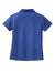 Sport-Tek L469 Womens Dri-Mesh Moisture Wicking Short Sleeve Polo Shirt Royal Blue Flat Back