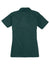 Sport-Tek L474 Womens Dri-Mesh Moisture Wicking Short Sleeve Polo Shirt Dark Green Flat Back