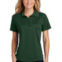 Sport-Tek Womens Dry Zone Moisture Wicking Short Sleeve Polo Shirt - Forest Green