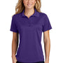 Sport-Tek Womens Dry Zone Moisture Wicking Short Sleeve Polo Shirt - Purple