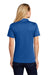 Sport-Tek L475 Womens Dry Zone Moisture Wicking Short Sleeve Polo Shirt True Royal Blue Model Back