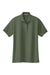 Port Authority L500 Womens Silk Touch Wrinkle Resistant Short Sleeve Polo Shirt Clover Green Flat Front