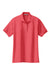 Port Authority L500 Womens Silk Touch Wrinkle Resistant Short Sleeve Polo Shirt Hibiscus Pink Flat Front