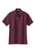 Port Authority L500 Womens Silk Touch Wrinkle Resistant Short Sleeve Polo Shirt Maroon Flat Front