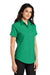 Port Authority L508 Womens Easy Care Wrinkle Resistant Short Sleeve Button Down Shirt Court Green Model 3q