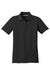 Port Authority L510 Womens Moisture Wicking Short Sleeve Polo Shirt Black Flat Front