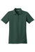 Port Authority L510 Womens Moisture Wicking Short Sleeve Polo Shirt Dark Green Flat Front