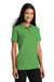 Port Authority L510 Womens Moisture Wicking Short Sleeve Polo Shirt Vine Green Model 3q