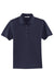 Port Authority L525 Womens Dry Zone Moisture Wicking Short Sleeve Polo Shirt Navy Blue Flat Front