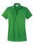 Port Authority L528 Womens Performance Moisture Wicking Short Sleeve Polo Shirt Vine Green Flat Front