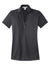 Port Authority L528 Womens Performance Moisture Wicking Short Sleeve Polo Shirt Smoke Grey Flat Front