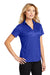 Port Authority L528 Womens Performance Moisture Wicking Short Sleeve Polo Shirt Hyper Blue Model 3q