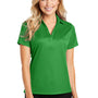 Port Authority Womens Performance Moisture Wicking Short Sleeve Polo Shirt - Vine Green